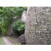 Castle wall on the west side in 2009