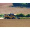 Combine harvester below Rounday Way Down