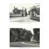 Entrance to the hospital in 1950 and the drive past the canteen