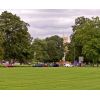 The Green, new playground and St. James Church